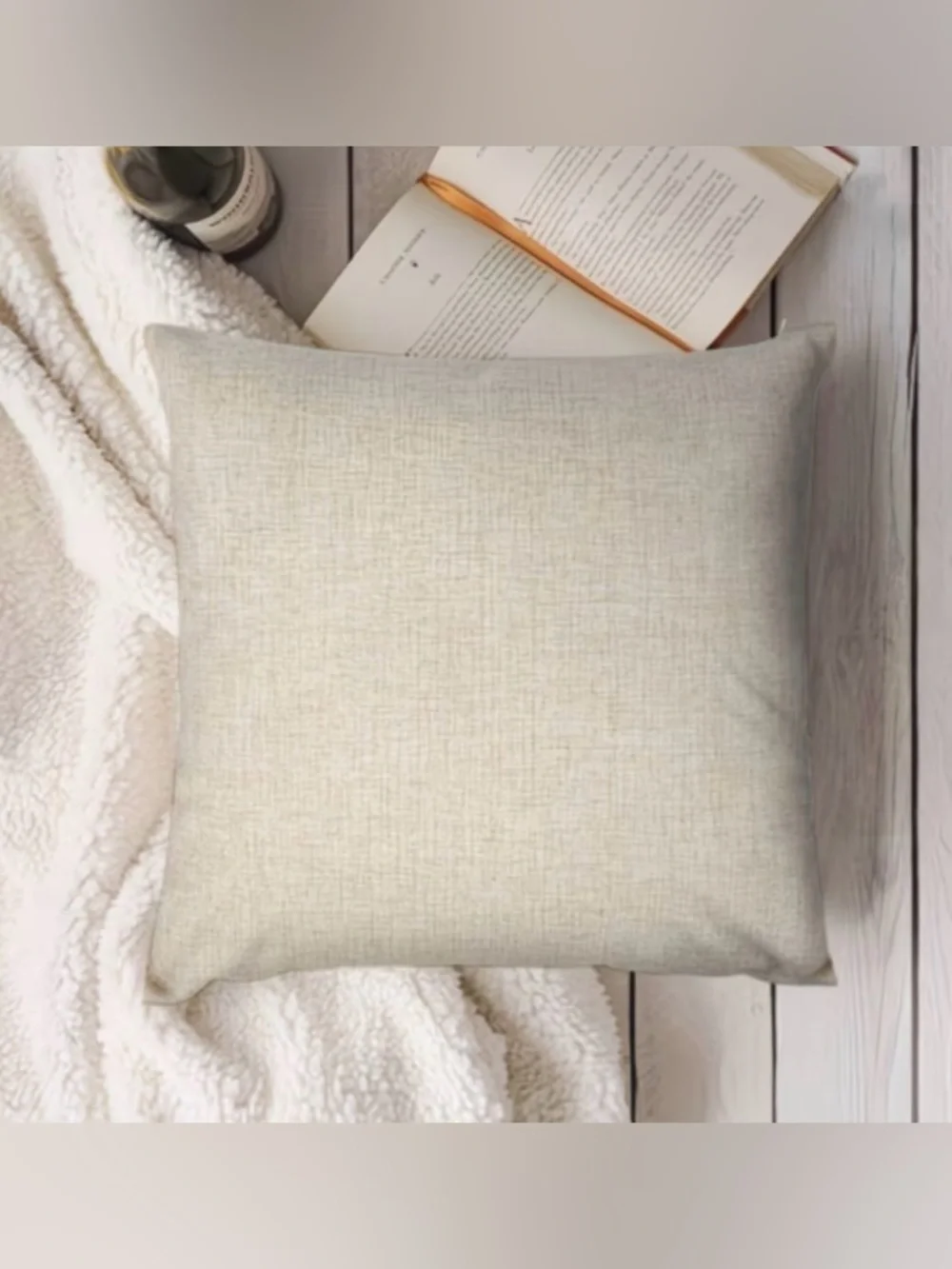 Farm House 18” x 18” Toss Pillow Cover ~NEW~ Qty1 - Discount if purchasing 2+